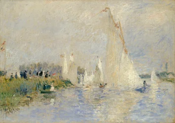 Régate à Argenteuil, 1874